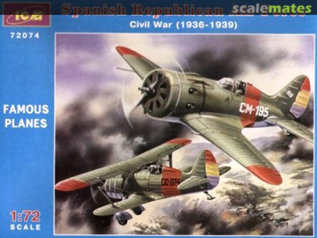 Boxart Spanish Republican Air Force 72074 ICM