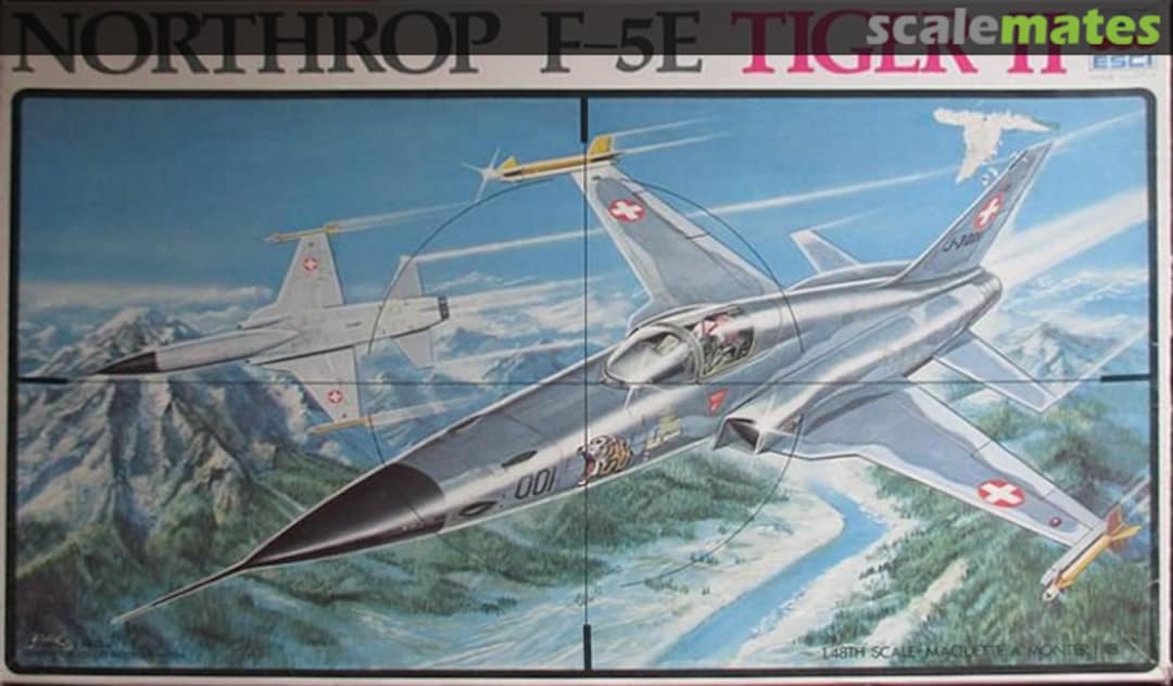 Boxart Northrop F-5E Tiger II 4048 ESCI