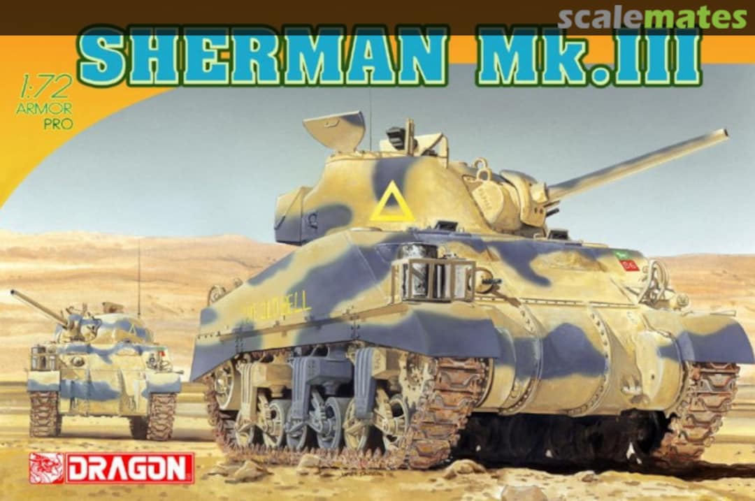 Boxart Sherman Mk.III 7288 Dragon