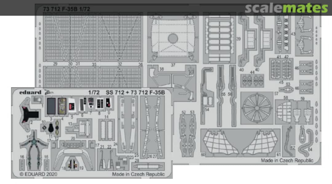 Boxart F-35B 73712 Eduard