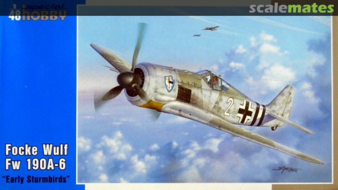 Boxart Focke-Wulf Fw 190A-6 "Early Sturmbirds" SH48103 Special Hobby