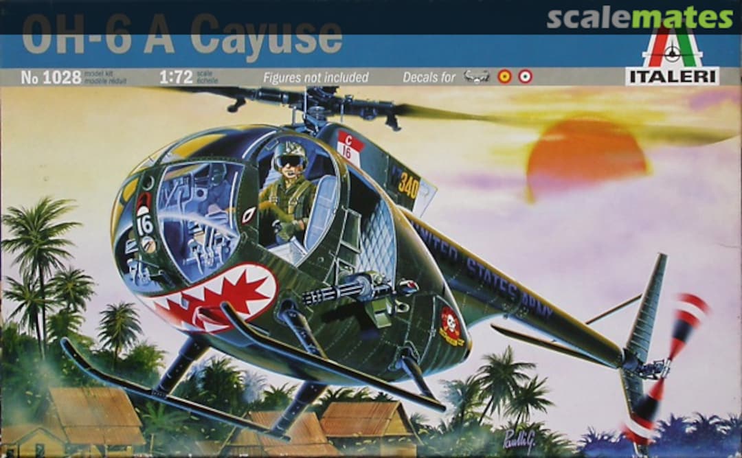 Boxart OH-6A Cayuse 1028 Italeri