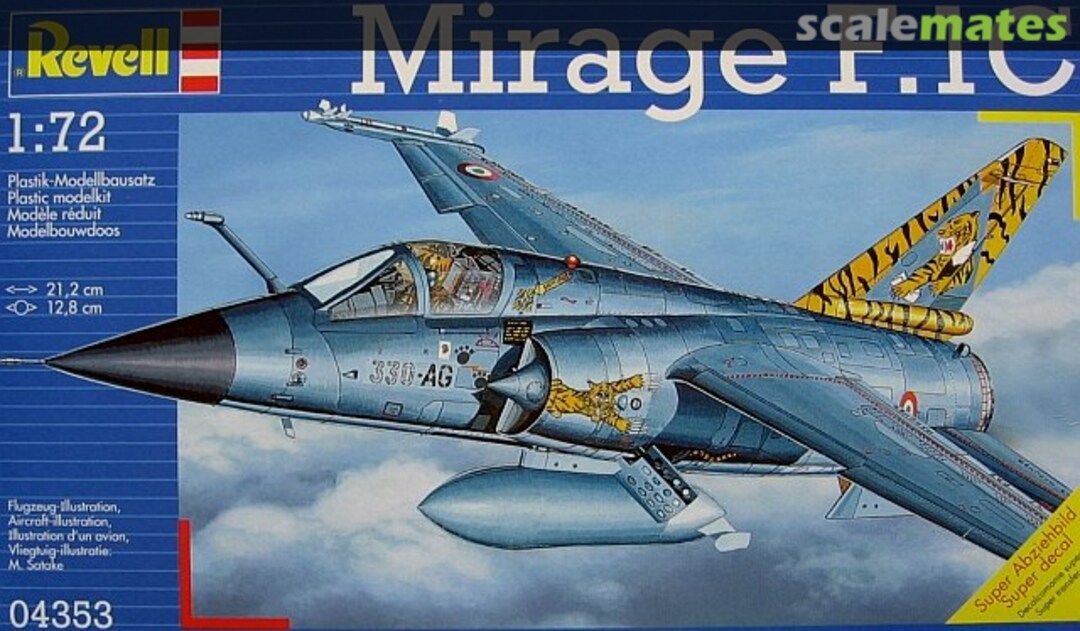 Boxart Mirage F.1C 04353 Revell