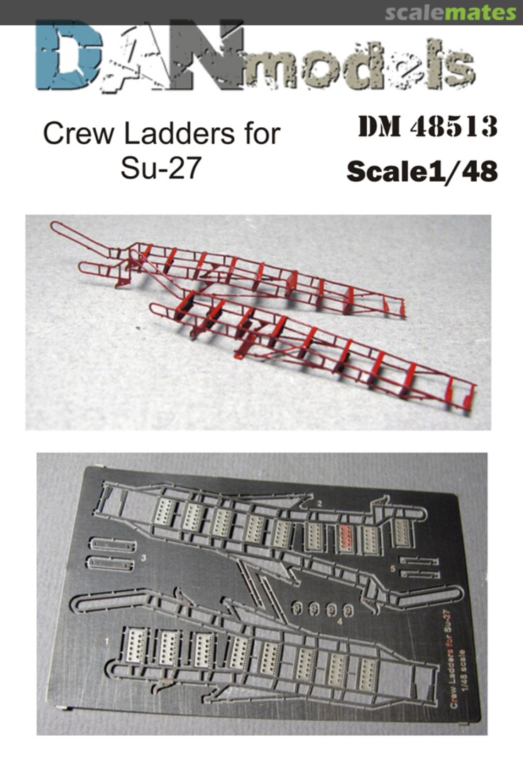 Boxart Crew Ladders for Su-27 DM48513 DANmodels