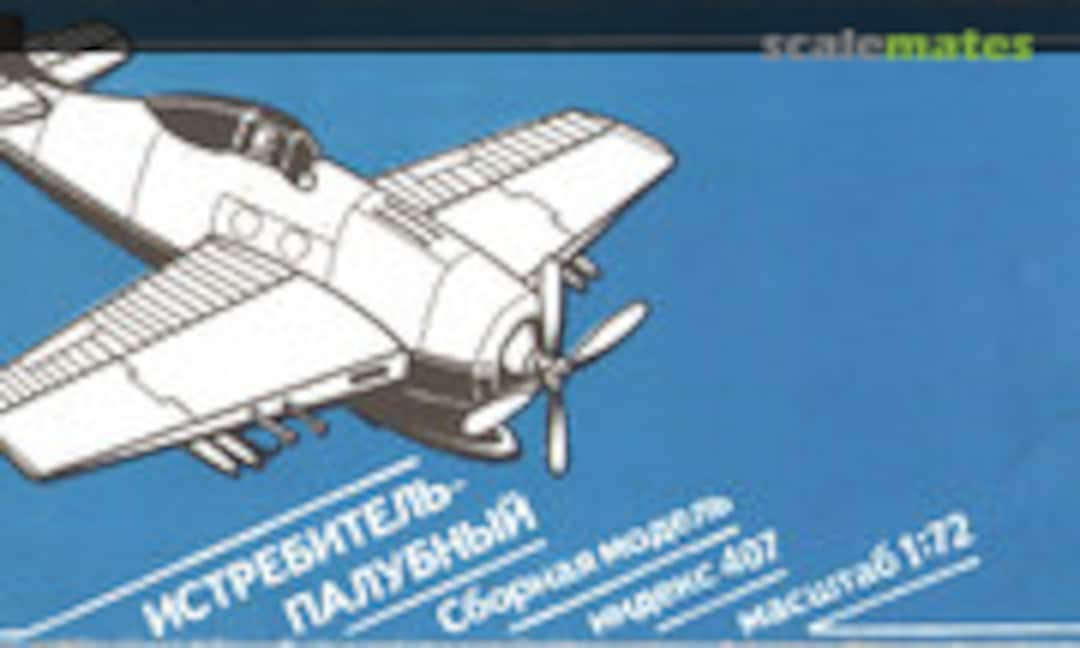 1:72 Deck fighter (Ogonek 407)