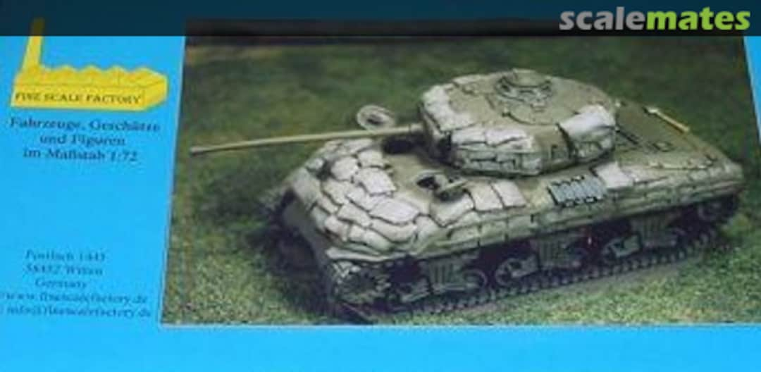 Boxart Sherman M4A1  Fine Scale Factory