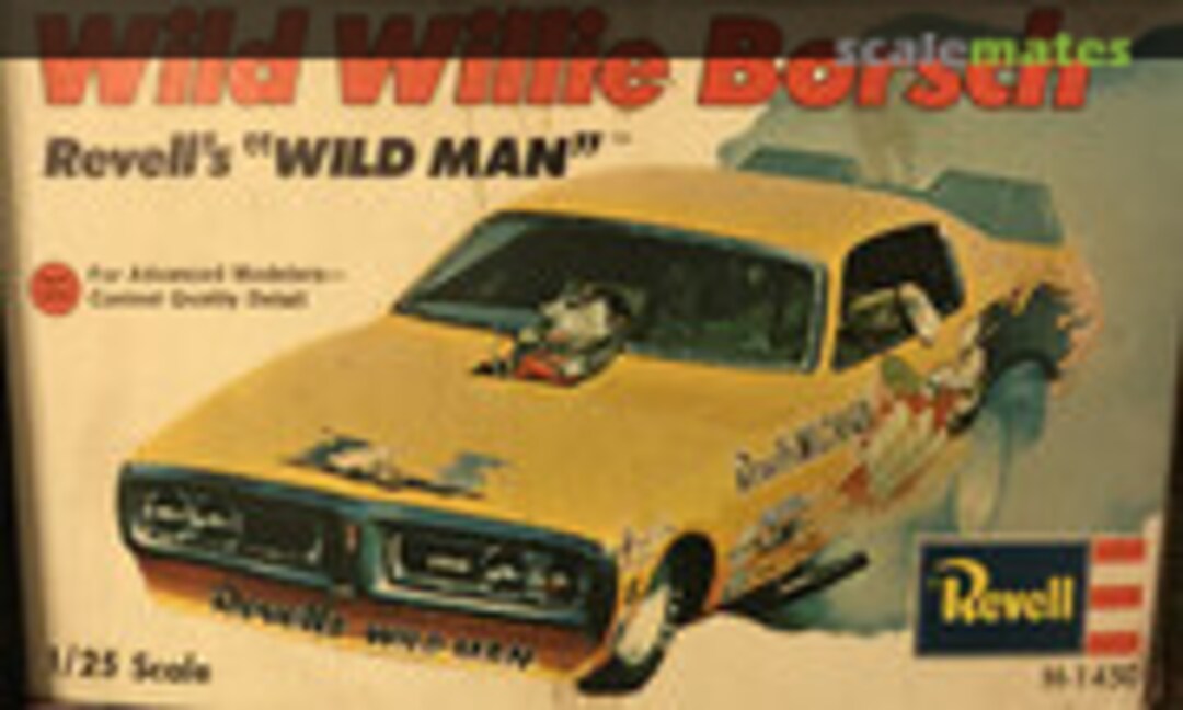 1:25 1973 Wild Willie Borsch &quot;Wild Man&quot; Charger (Revell H-1450)