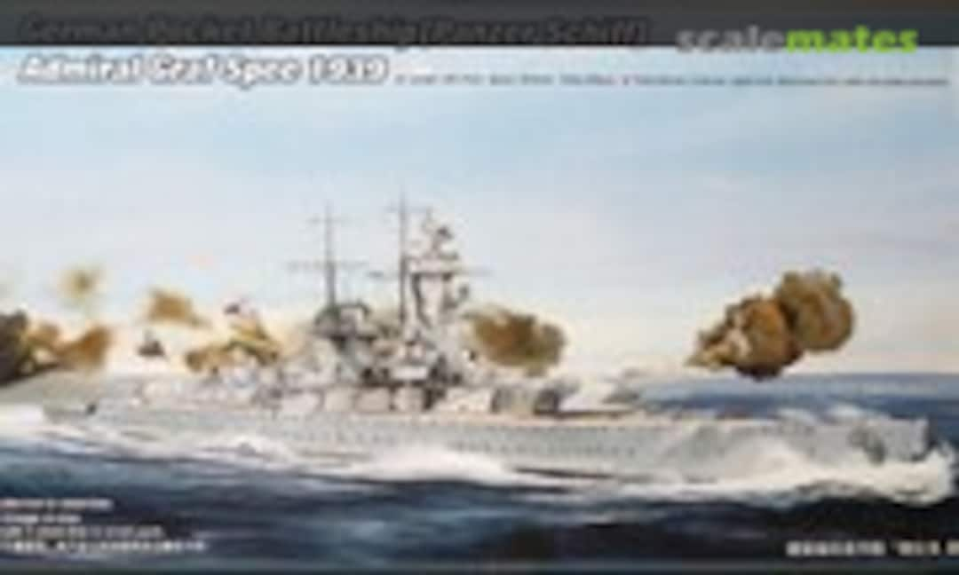 1:700 German Pocket Battleship (Panzer Schiff) Admiral Graf Spee 1939 (Trumpeter 05774)