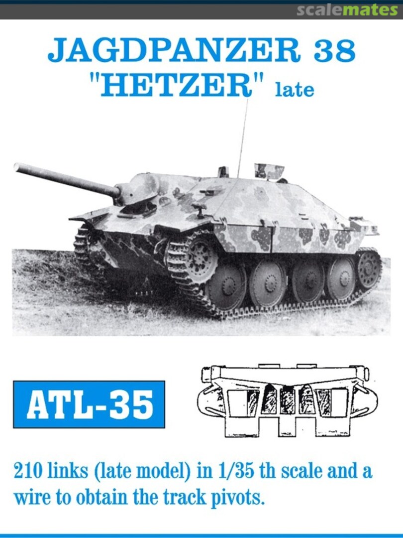 Boxart Jagdpanzer 38 Hetzer ATL-35 Friulmodel