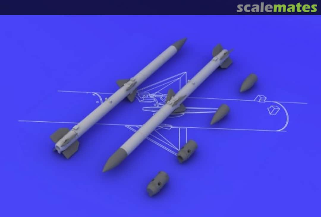 Boxart AIM-120C AMRAAM 648087 Eduard