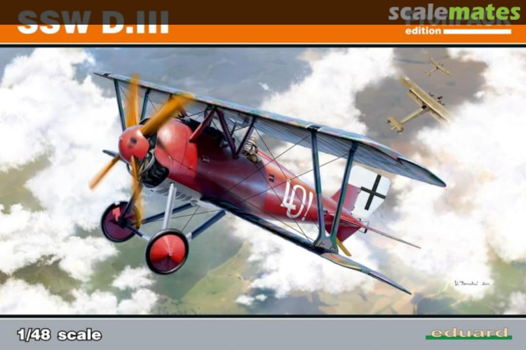 Boxart SSW D.III 8256 Eduard