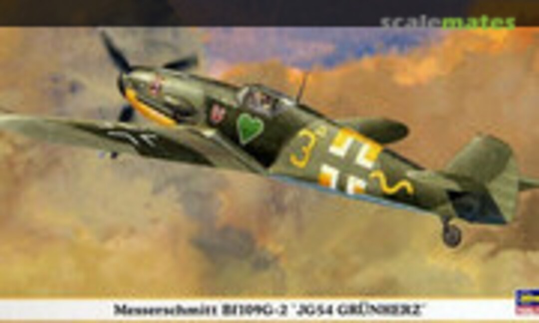 1:48 Messerschmitt Bf109G-2 `JG54 Grunherz´ (Hasegawa 09588)