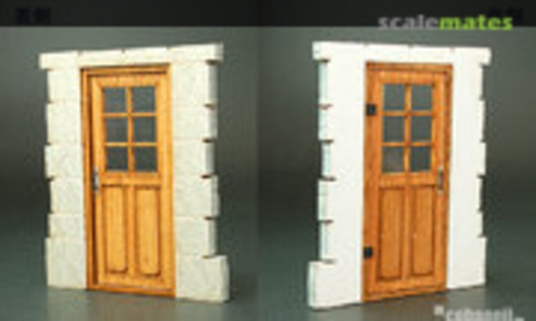 European House Door C (Cobaanii FS-015)