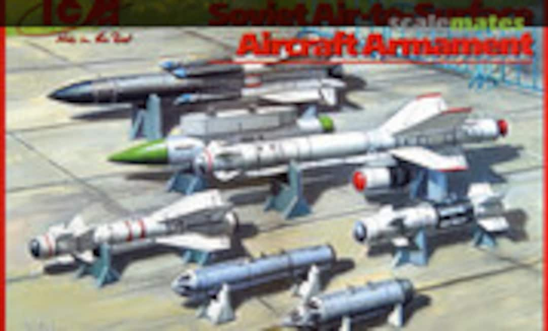 1:72 Soviet Air-to-Surface Aircraft Armament (ICM 72213)