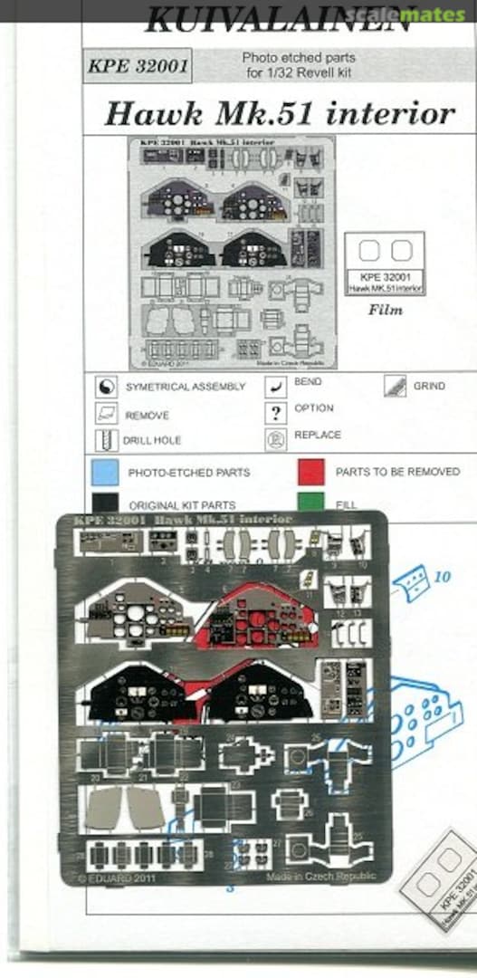 Boxart BAe Hawk Mk.51 interior KPE 32001 Kuivalainen