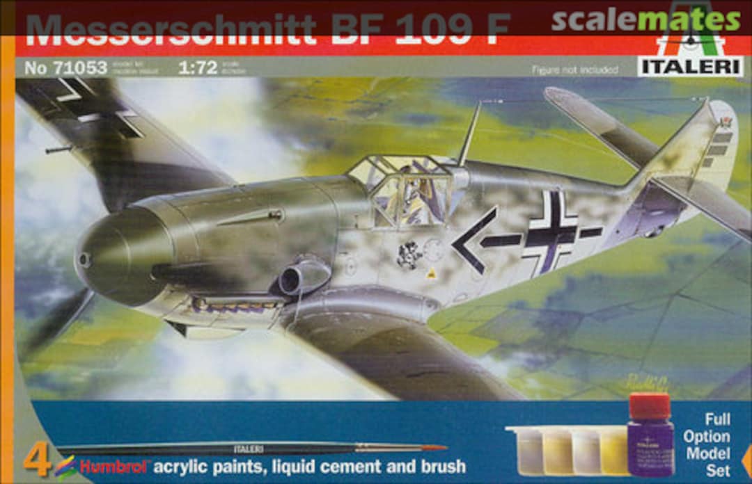 Boxart Messerschmitt Bf 109 F 71053 Italeri