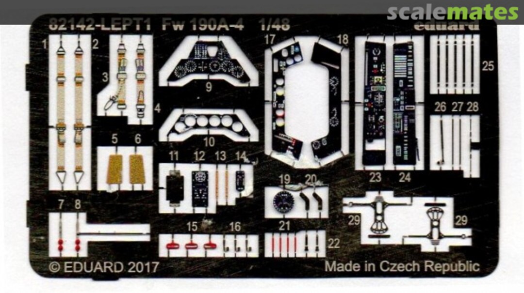 Boxart Fw 190A-4 82142-Lept1 Eduard