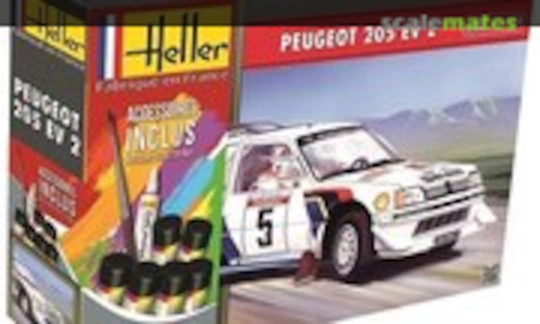 1:24 Peugeot 205 EV 2 (Heller 56716)