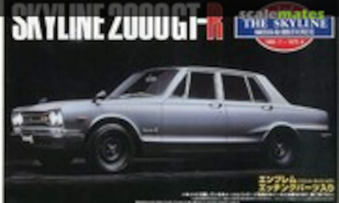 1:24 Skyline 2000GT-R Hakosuka 4Dr PGC10 (Aoshima 031209)