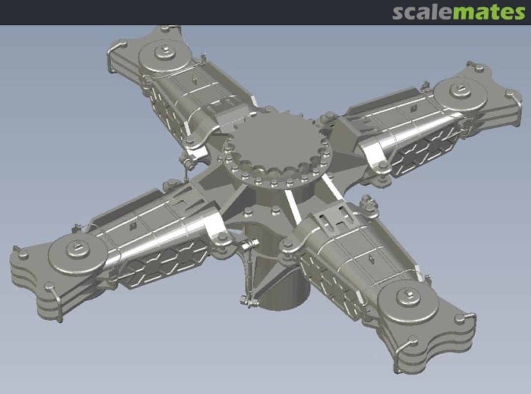 Boxart Boeing AH-64 Apache detailed rotorhead KQS6QFZJ6 Shapeways