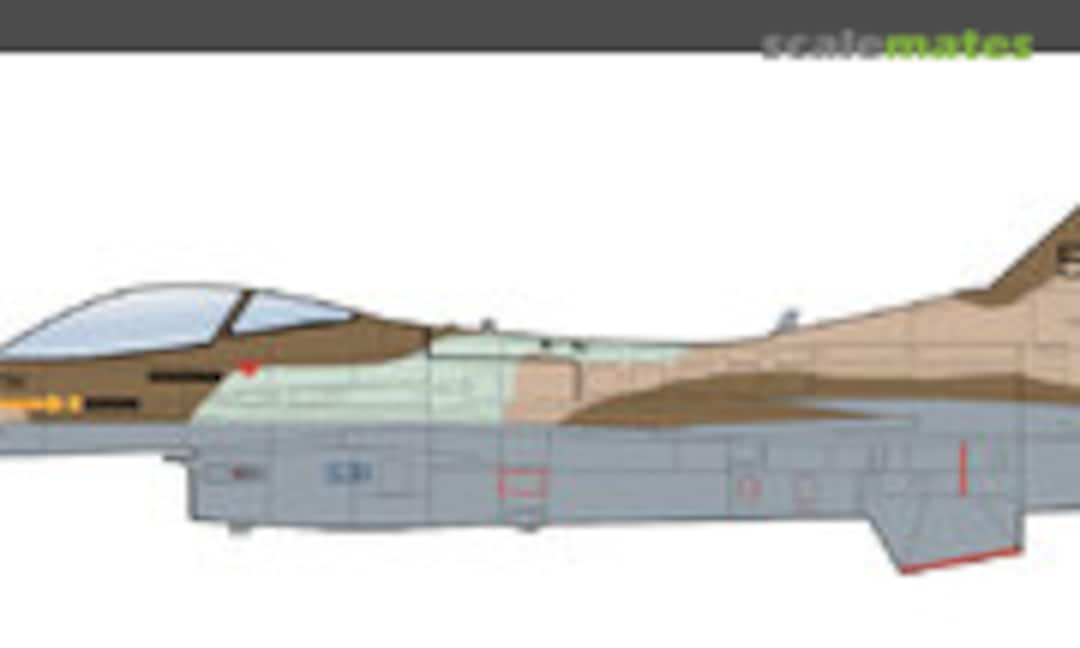 Lockheed F-16C Barak (Hobby Master HA3809)