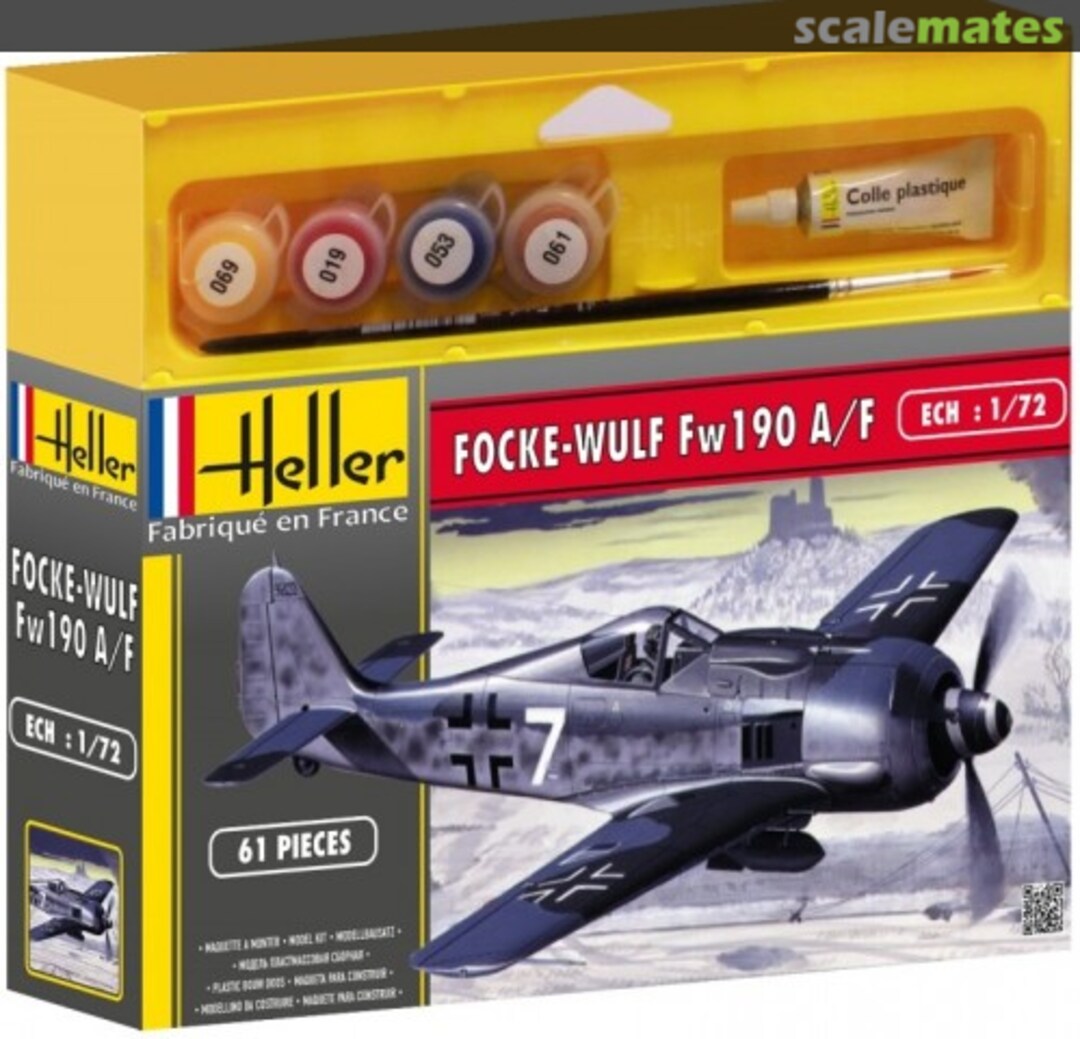 Boxart Focke-Wulf Fw 190 A / F 50235 Heller