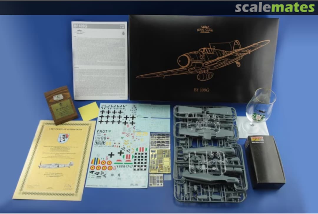 Contents Bf 109G (G-2, G-2 Trop, G-4, G-6, G-14) R0009 Eduard