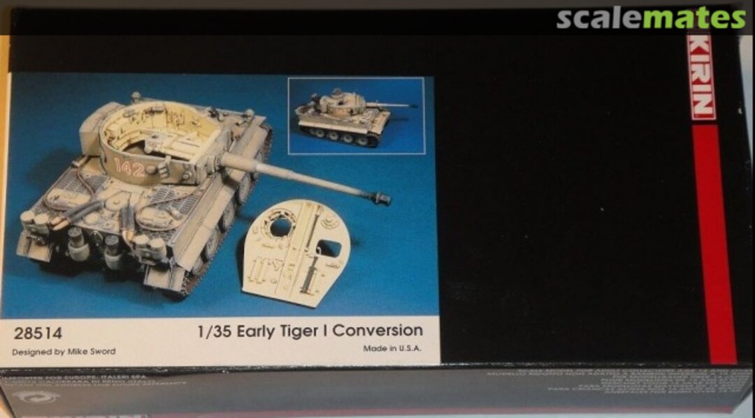 Boxart Tiger I early conversion 28514 KIRIN