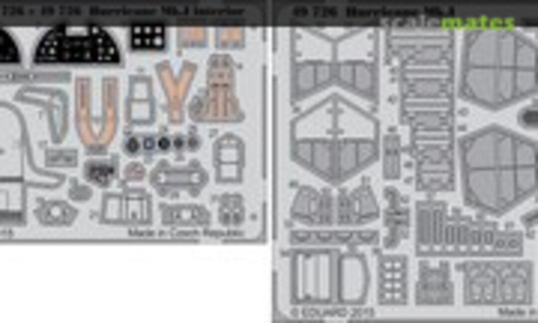 1:48 Hawker Hurricane Mk.I - PE Interior (Eduard 49726)