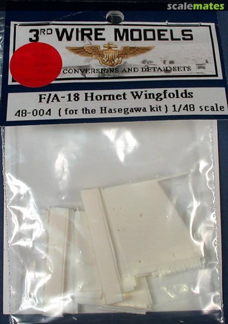 Boxart F/A-18 Hornet Wing Folds 48-004 3rd Wire Models