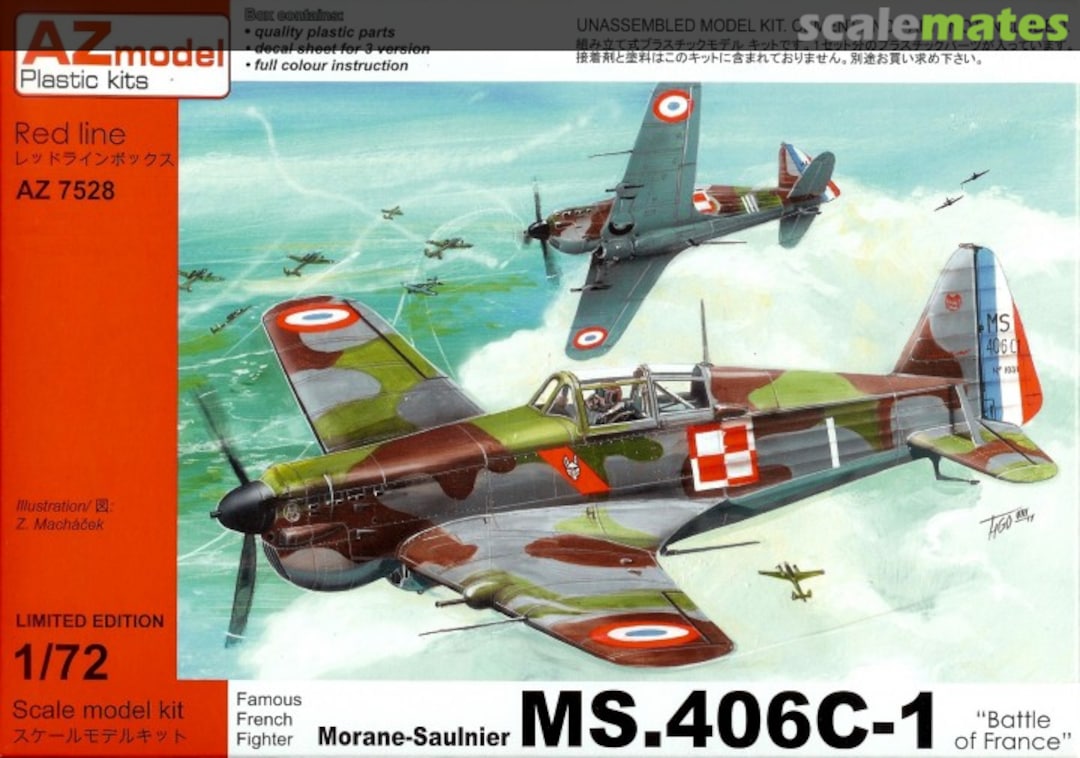 Boxart MS.406C-1 AZ7528 AZmodel