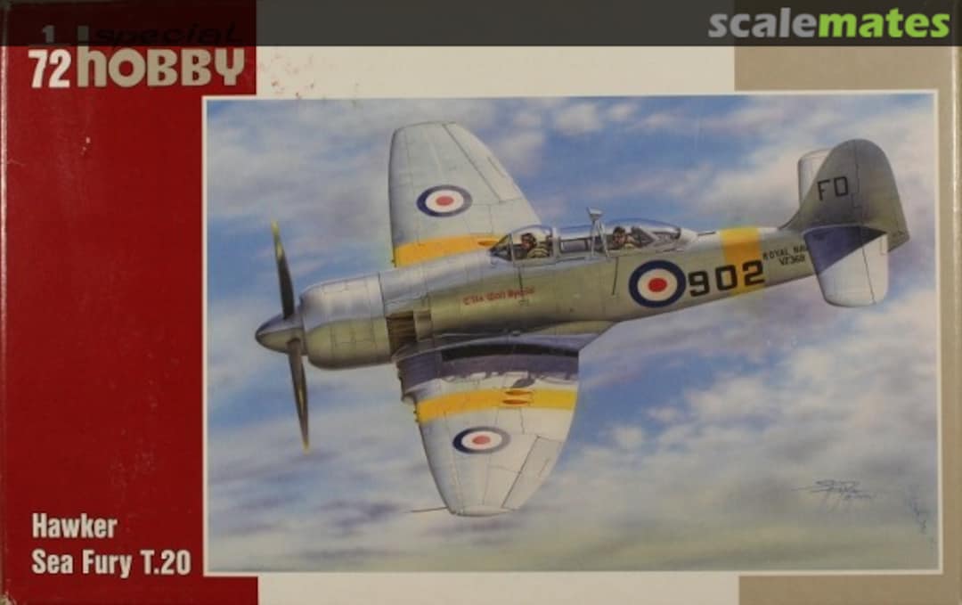 Boxart Hawker Sea Fury T.20 SH72124 Special Hobby