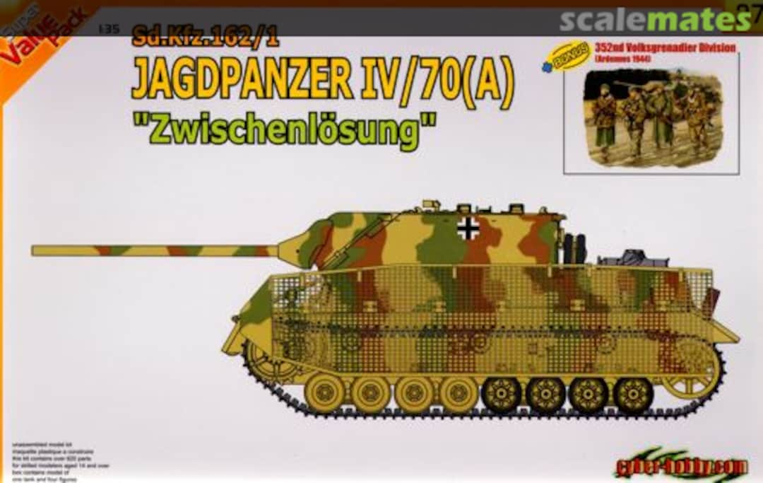 Boxart Jagdpanzer IV L/70(A) 9127 Cyber Hobby