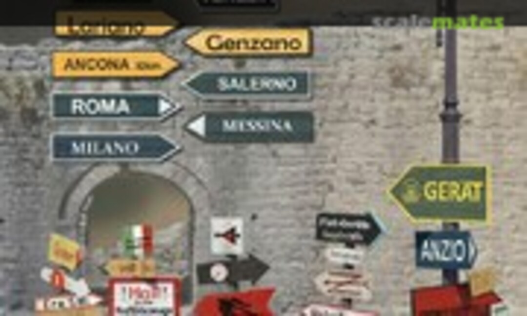 1:35 Road Signs WWII Italy (MiniArt 35611)