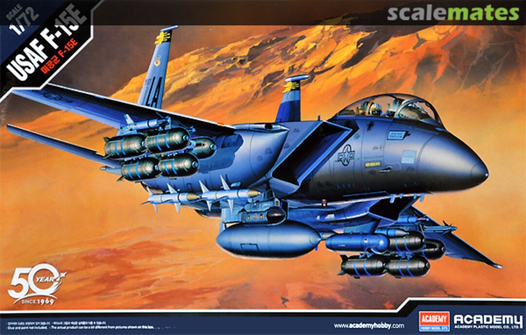 Boxart USAF F-15E 12478 Academy