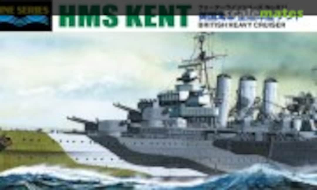 1:700 HMS Kent (Aoshima 056738)