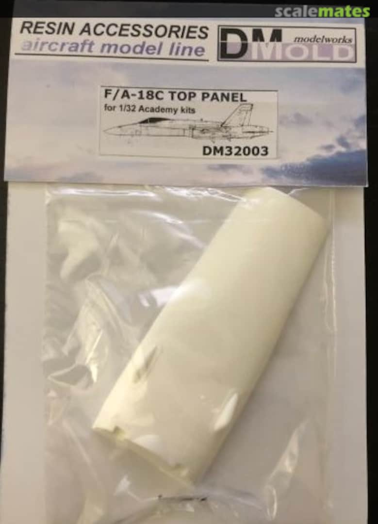 Boxart F/A-18C TOP PANEL DM32003 DMold Modelworks