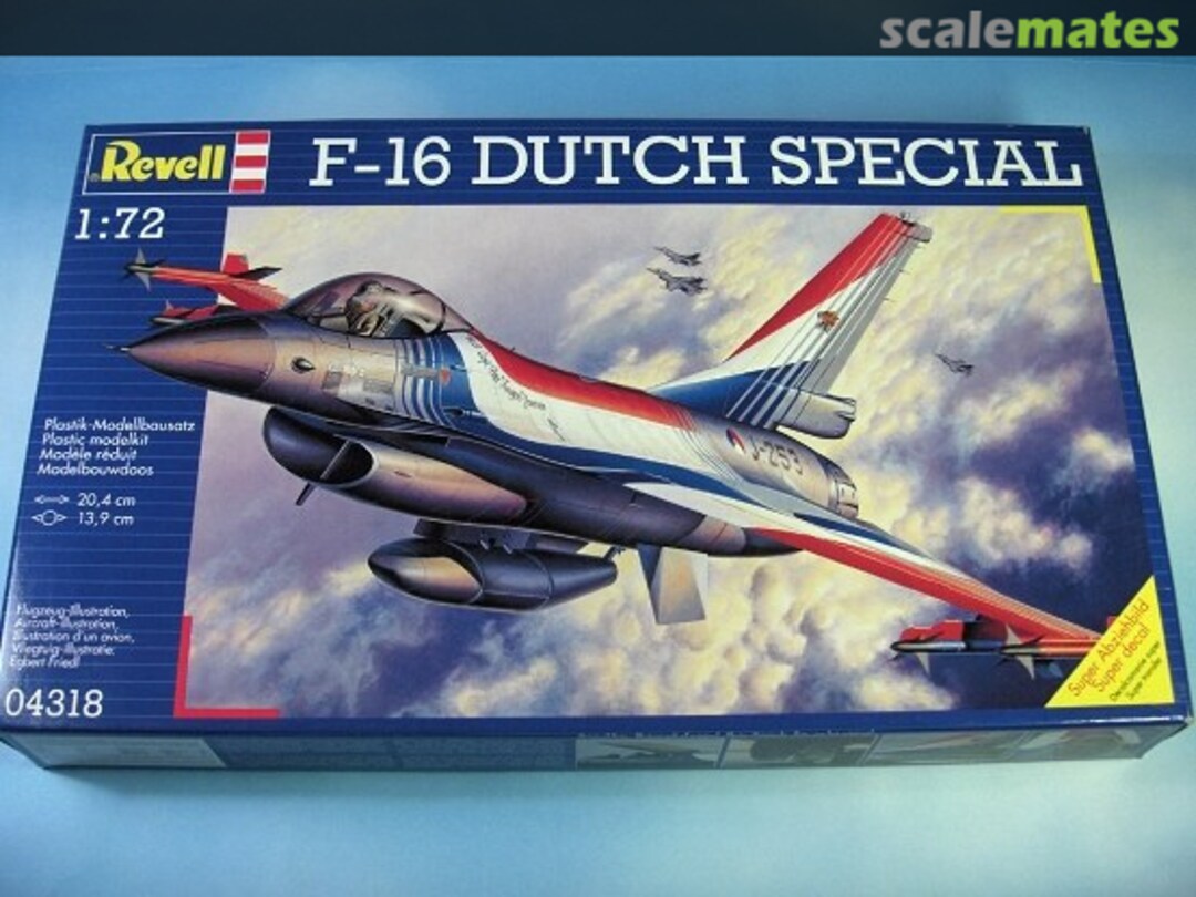 Boxart F-16 Dutch Special 04318 Revell