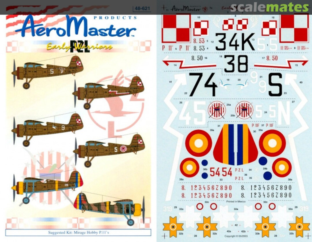 Boxart PZL Early Warriors 48-621 AeroMaster