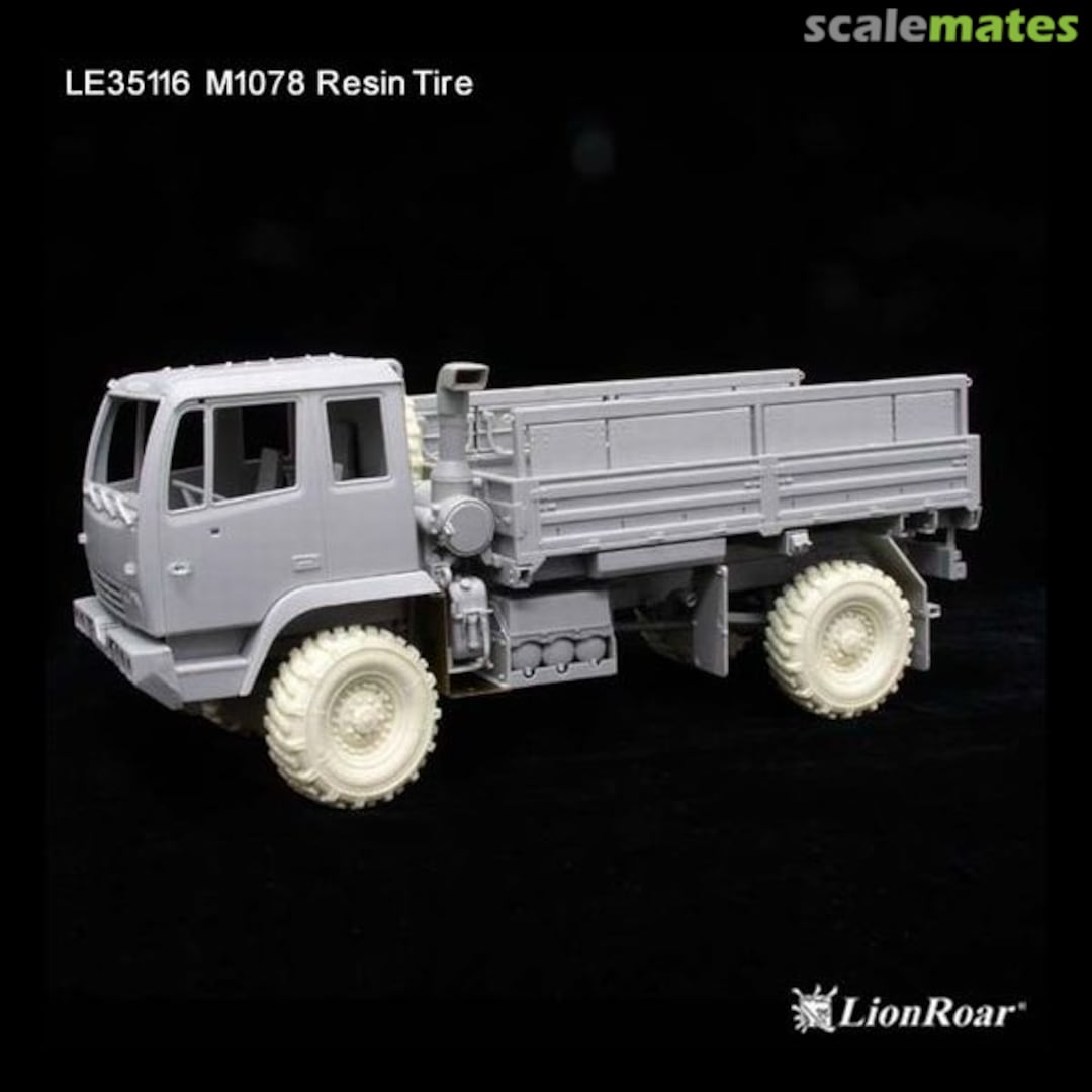 Boxart M1078 Truck Resin Tire Set LE35116 Lion Roar