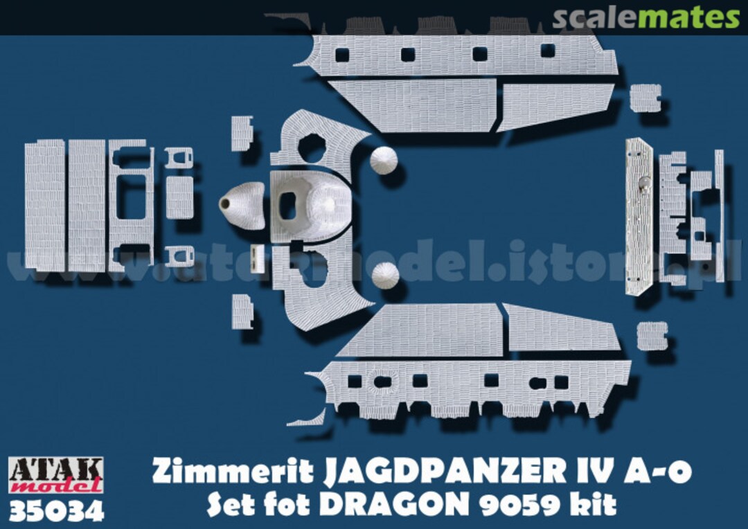 Boxart ZIMMERIT JAGDPANZER IV A-0 35034 Atak Model