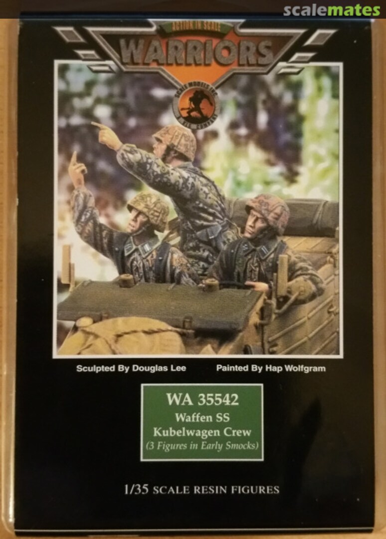 Boxart Waffen SS Kübelwagen Crew WA 35542 Warriors