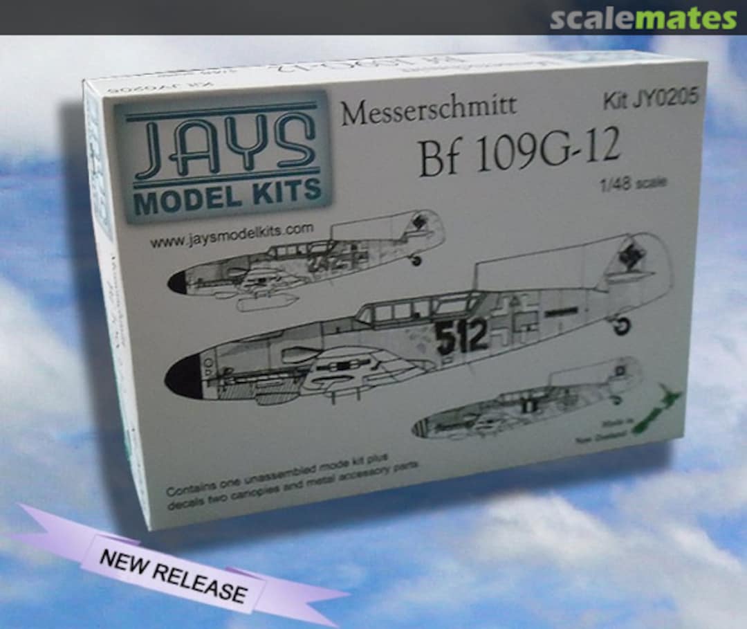 Boxart Messerschmitt Bf 109G-12 JY0205 JAYS Model Kits