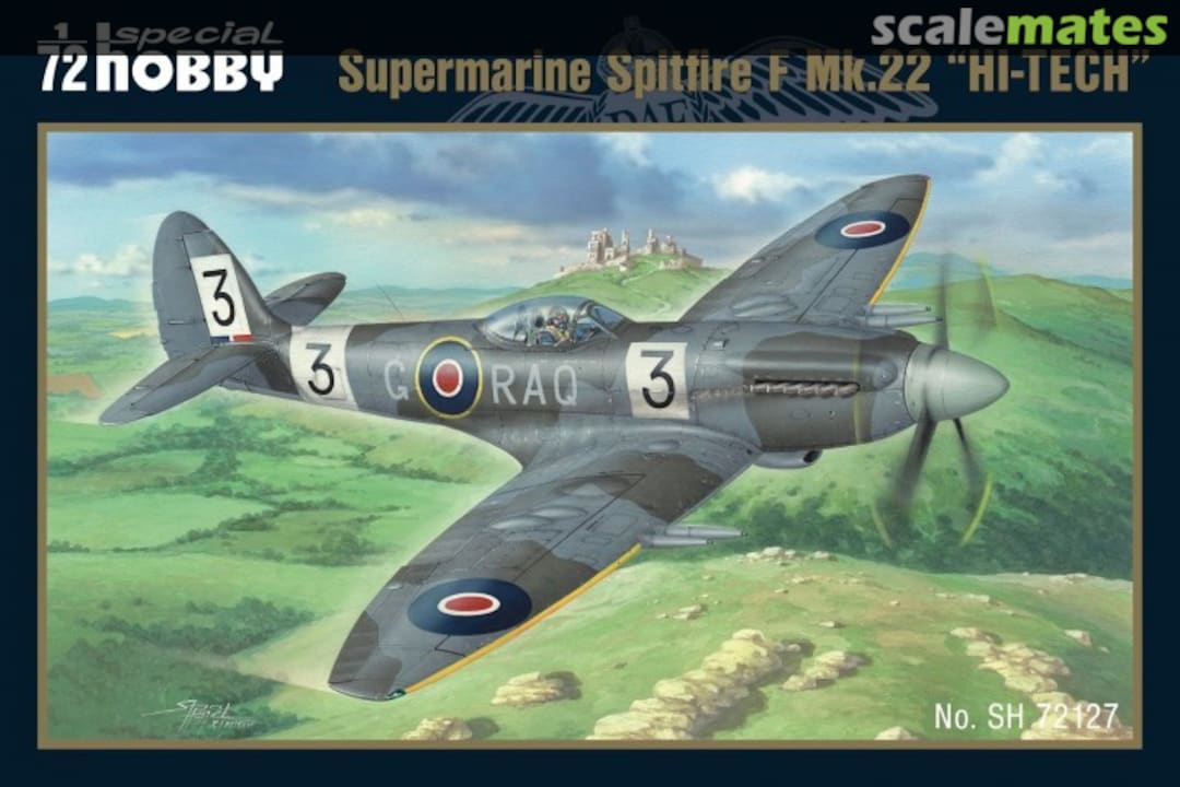 Boxart Supermarine Spitfire F Mk.22 SH72127 Special Hobby