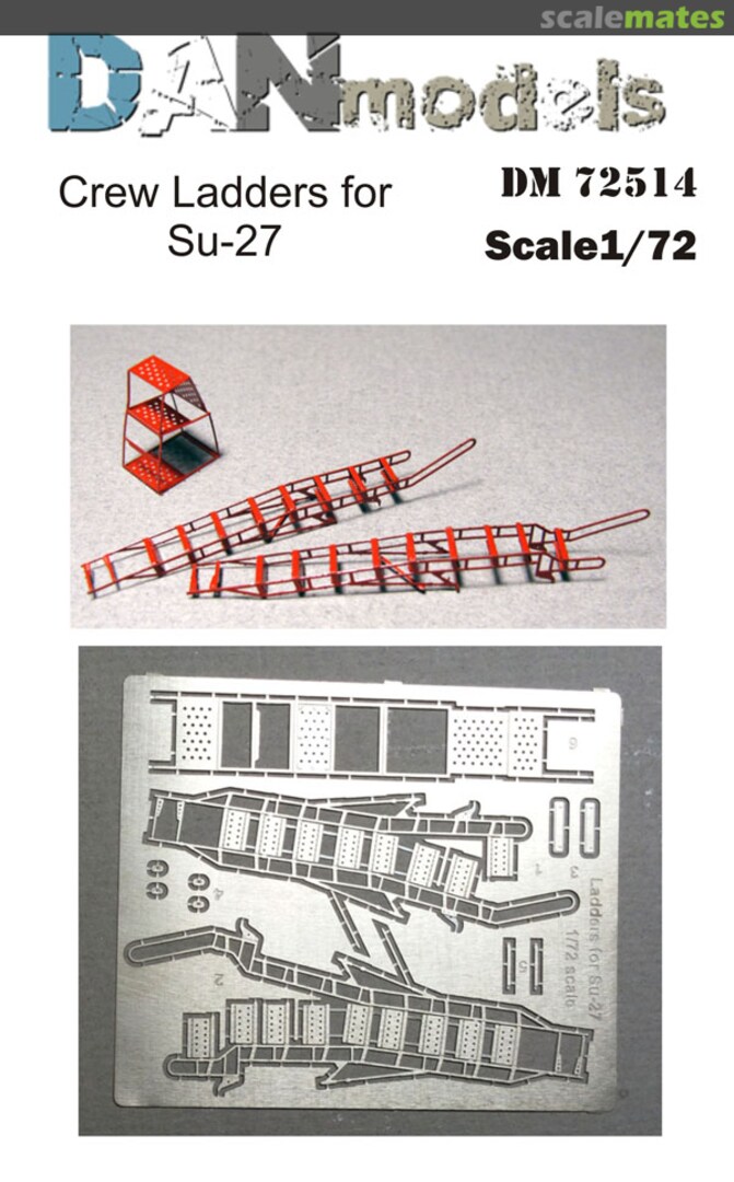 Boxart Crew Ladders for Su-27 DM72514 DANmodels