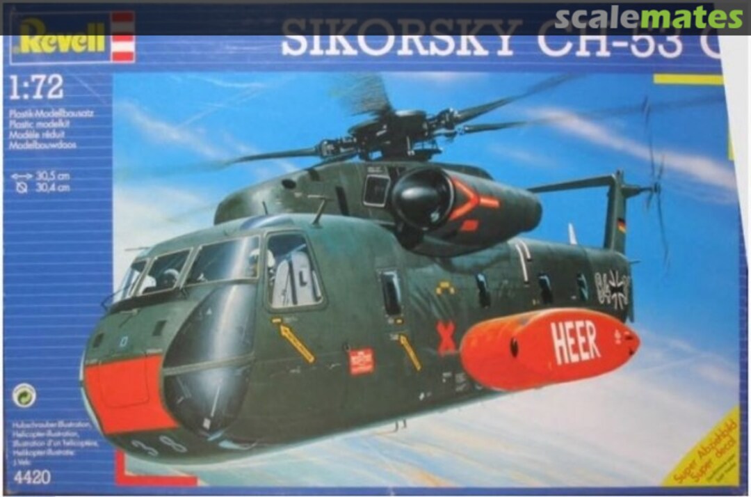 Boxart Sikorsky CH-53 G 4420 Revell