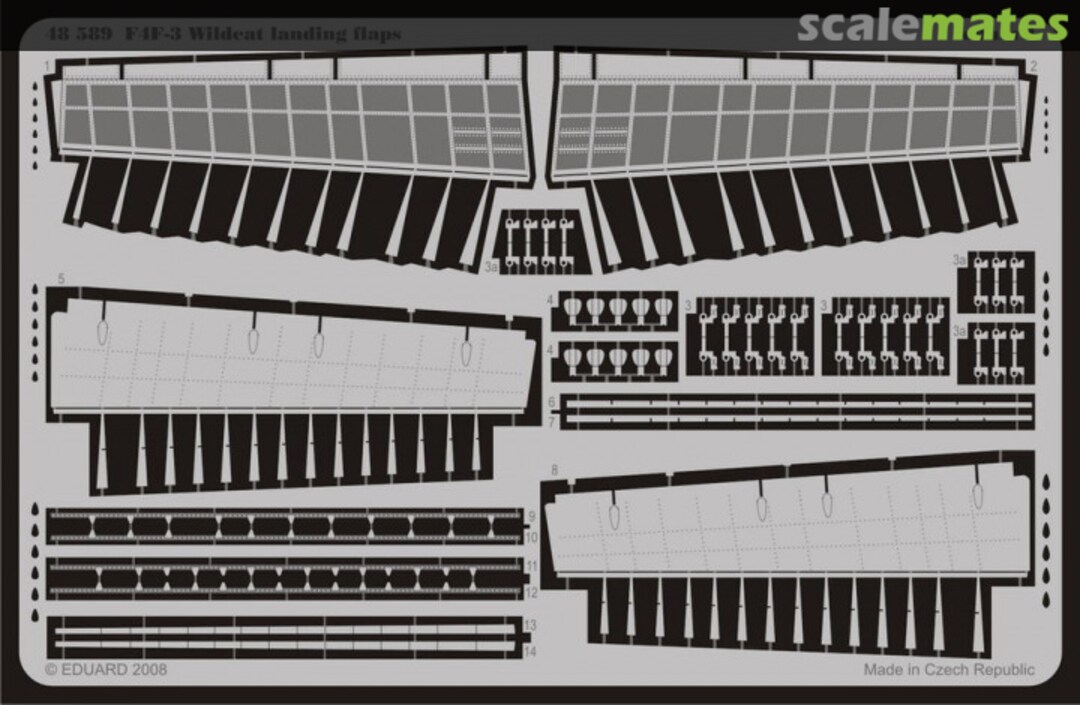 Boxart F4F-3 Wildcat - Landing Flaps 48589 Eduard