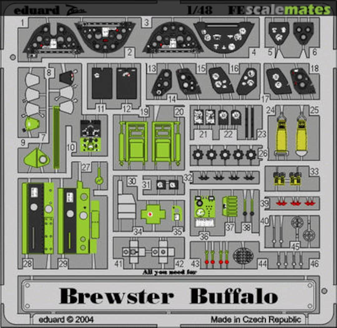 Boxart Brewster Buffalo FE279 Eduard