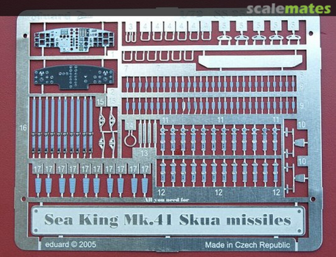 Boxart Sea King Mk.41 Skua Missiles Zoom SS258 Eduard