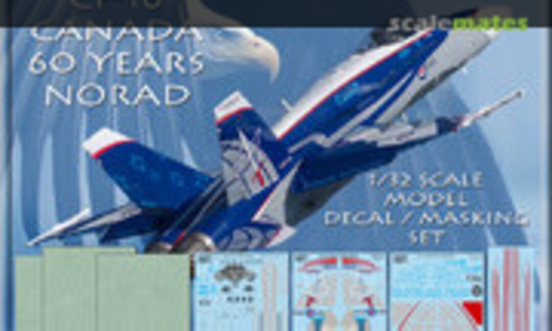 1:32 CF-18 Canada 60 Years NORAD (Leading Edge 32.95)